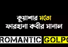 কুয়াশার মতো - Romantic Golpo