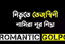 নিভৃতে তেজস্বিনী - Romantic Golpo
