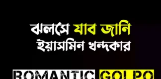 ঝলসে যাব জানি গল্পের লিংক || ইয়াসমিন খন্দকার ঝলসে যাব জানি - Romantic Golpo
