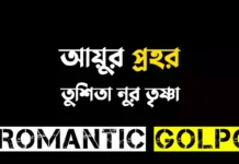 আয়ুর প্রহর শেষ পর্ব আয়ুর প্রহর - Romantic Golpo