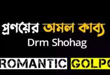প্রণয়ের অমল কাব্য সারপ্রাইজ পর্ব  প্রণয়ের অমল কাব্য - Romantic Golpo