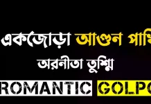 একজোড়া আগুন পাখি শেষ পর্ব একজোড়া আগুন পাখি - Romantic Golpo