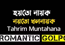 হয়তো নায়ক নয়তো খলনায়ক - Romantic Golpo