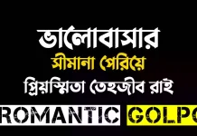 ভালোবাসার সীমানা পেরিয়ে পর্ব ৭১ (২) ভালোবাসার সীমানা পেরিয়ে - Romantic Golpo