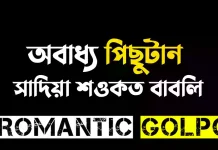 অবাধ্য পিছুটান শেষ পর্ব অবাধ্য পিছুটান - Romantic Golpo