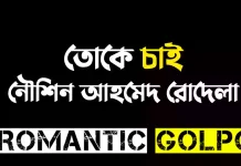 তোকে চাই সিজন ২ শেষ পর্ব তোকে চাই - Romantic Golpo