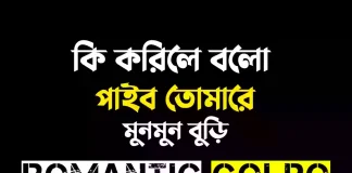 কি করিলে বলো পাইবো তোমারে পর্ব ১ কি করিলে বলো পাইবো তোমারে - Romantic Golpo