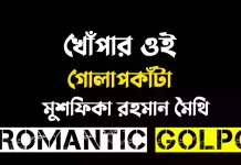 খোঁপার ওই গোলাপকাঁটা - Romantic Golpo