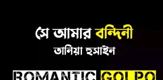 সে আমার বন্দিনী - Romantic Golpo