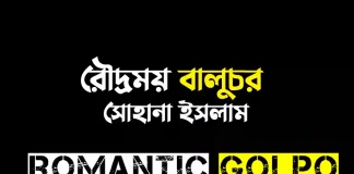 রৌদ্রময় বালুচর - Romantic Golpo