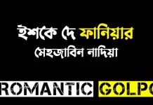 ইশকে দে ফানিয়ার - Romantic Golpo