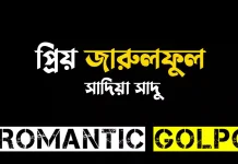 প্রিয় জারুলফুল - Romantic Golpo